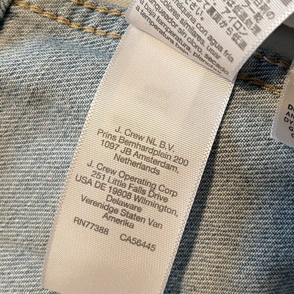 Madewell Denim Cap-Sleeve Shirtdress in Aquino Wash Size 00 - Picture 11 of 12